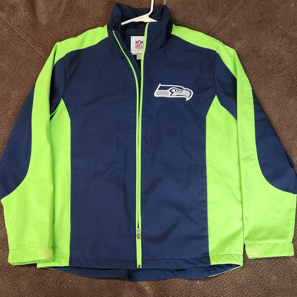 Seattle Seahawks Blue and Green Jacket